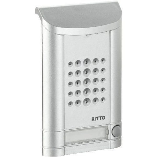 Ritto Minivox Intercom 1 knapp Vit / alu - 1271937