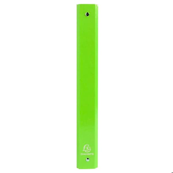 A4 mapp (10-pack) - EXACOMPTA - Iderama - 4 ringar - 30 mm - Grön anis Anis