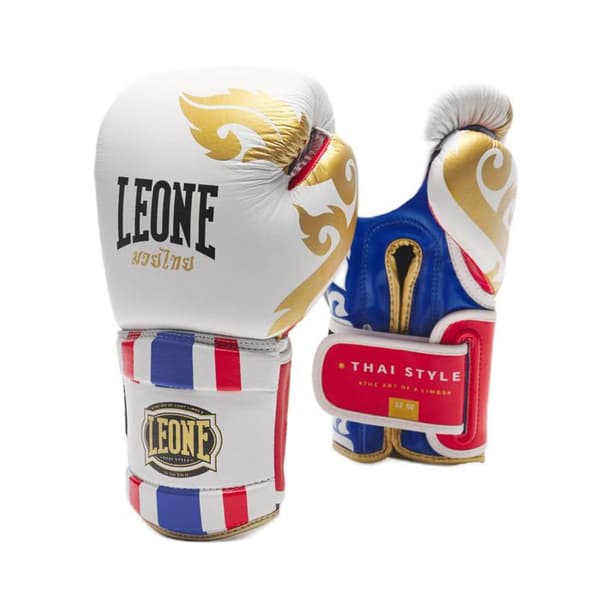 Thaiboxningshandskar Leone Style - vit Vit 12 OZ