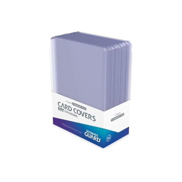 Ultimate Guard 25 Toploaders 35 pt Card Covers Toploading Clear Transparent