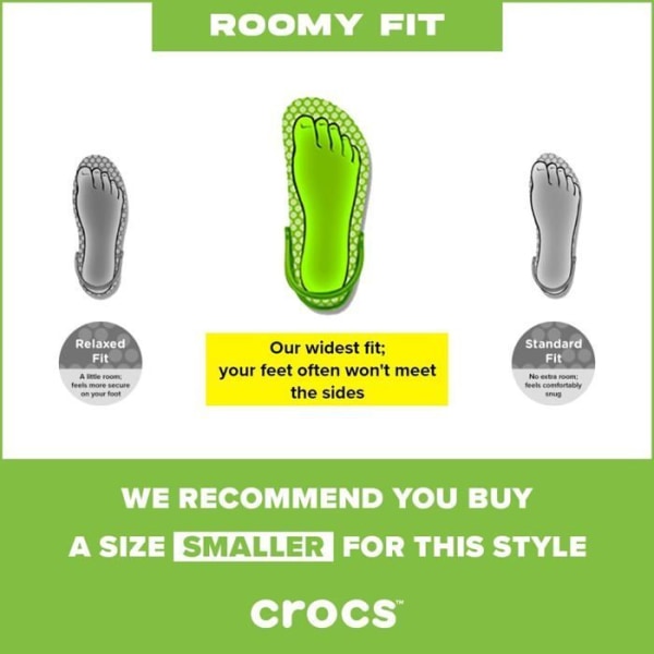 Crocs Barefoot Sandal - 206894-4RV - Kadee II Graphic W unisex sandal, flerfärgad Lapis Multi 39