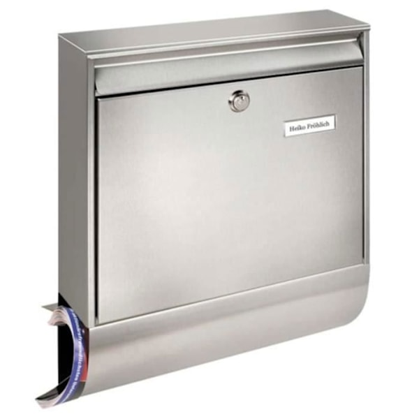 BURG-WÄCHTER Brevlåda Borkum-Set 38770 Ni Rostfritt Stål Silver Pengar