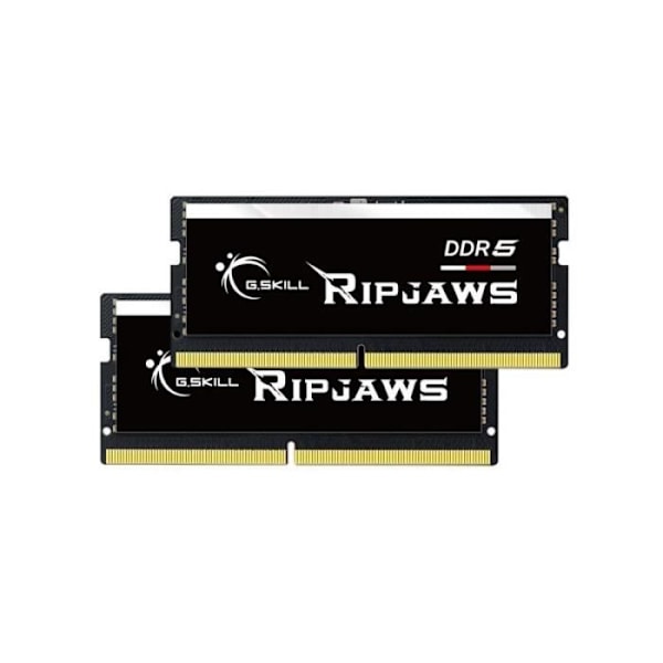 G SKILL G.SKILL Ripjaws 32GB [2x16GB 5200MHz DDR5 CL38 SODIMM] - F5-5200S3838A16GX2-RS