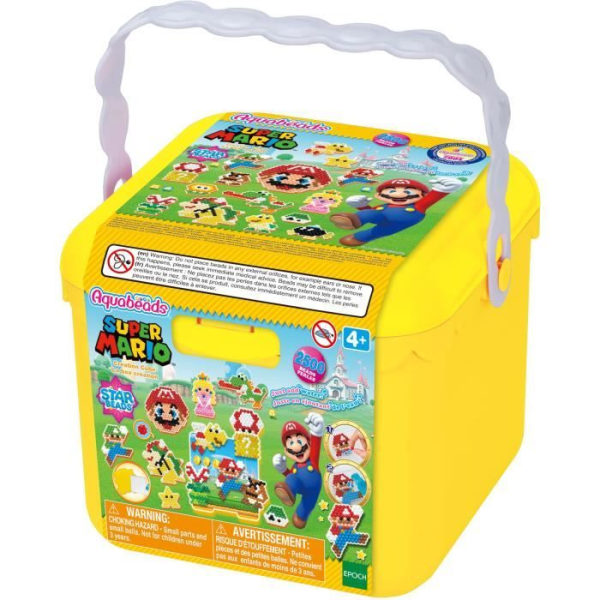 Aquabeads - Super Mario-lådan - Leksak - Grön - Super Mario-licens - Lämplig för barn från 4 år