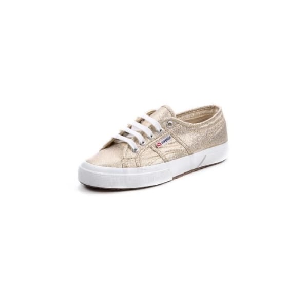 Superga Lamew Sneaker - SUPERGA - Gult Guld - Dam - Textil - Spetsar - Platta Blå 37