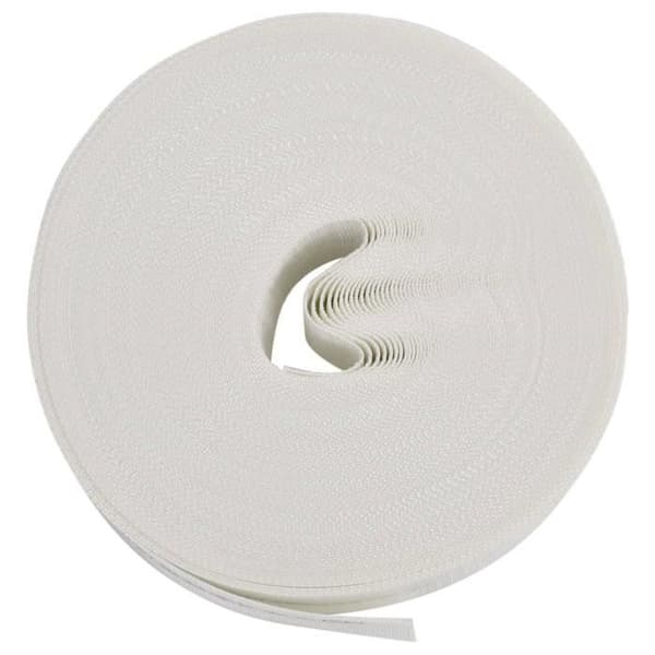 vidaXL platt slang 25 m 2" PE 151807 Vit