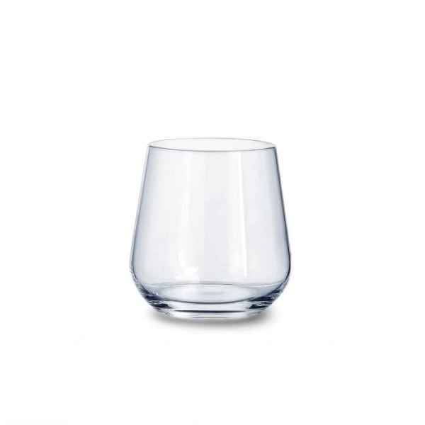 Uppsättning av Bohemia Crystal Transparent Glass (6 enheter) (32 cl)