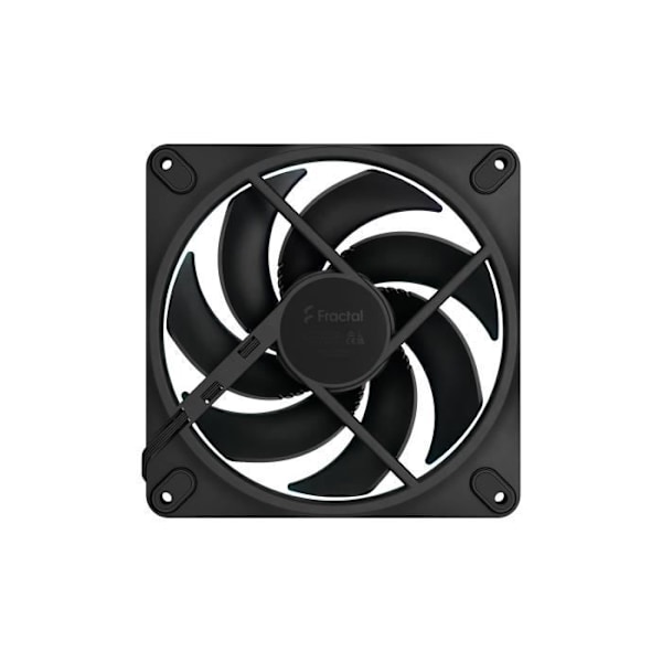 PC-fläkt - FRACTAL DESIGN - Momentum 14 RGB - FDB - Belyst ARGB-ring Gen 2 - PWM-kontroll - Svart Svart
