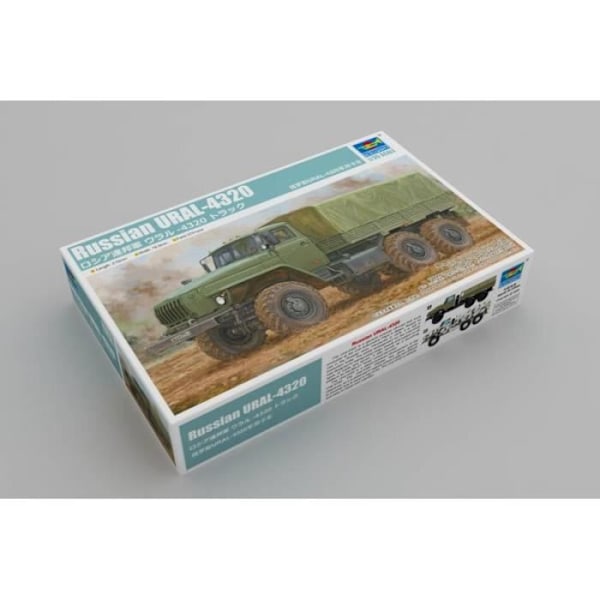 TRUMPETER - Modelleringsbil Russian Ural-4320 Trumpeter 01072 1/35 Modelleringsmodell - Ref: 13259