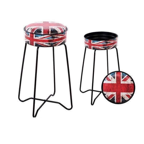 Pall Uk 116213 Retro Röd Blå