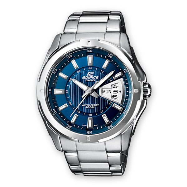 CASIO Analog klocka för män EF129D2AVEF Grå