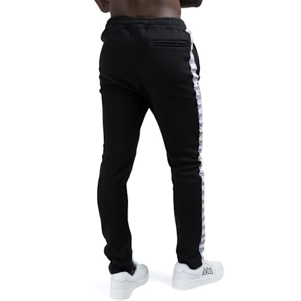 Benlee Sutherland joggingbyxor för män - svarta - 3XL - slim fit - andas - för löpning - inomhus Svart M