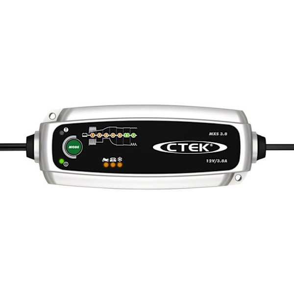 Batteriladdare - CTEK - MXS 3.8 - 12V - 0,8-3,8 A - Universell