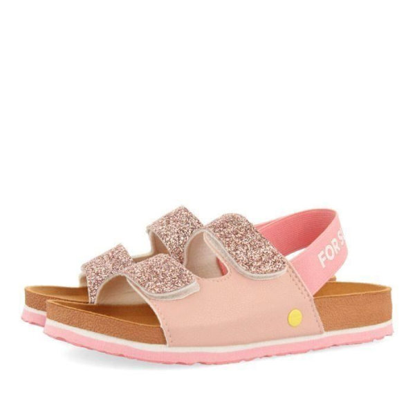 Gioseppo Epinal barnsandaler - rosa - 34 - anatomisk extra mjuk mikrofibersula Rosa 33