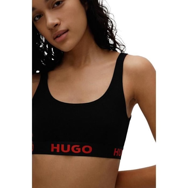 HUGO Bustier Dam - uni Svart XL