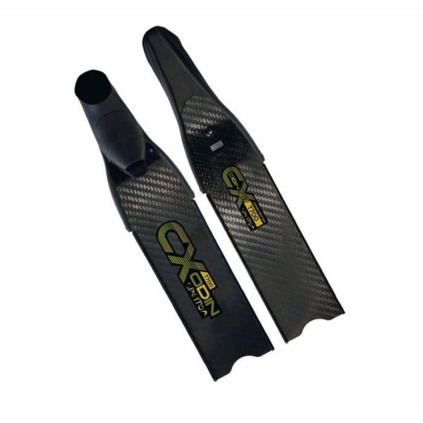 Spetton Fin - PLP30-303-43 - Cx Odin (Dios Del Agua) 100 % Carbono T700 Superforce Mixed Fin Svart 43