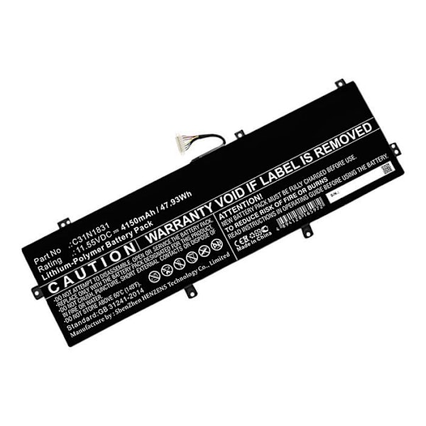 DLH AASS4816-B048Y2 batteri för ASUS P3540F / P3540FA / P3540FB - Lithium Polymer (LiPo) - 48 Wh