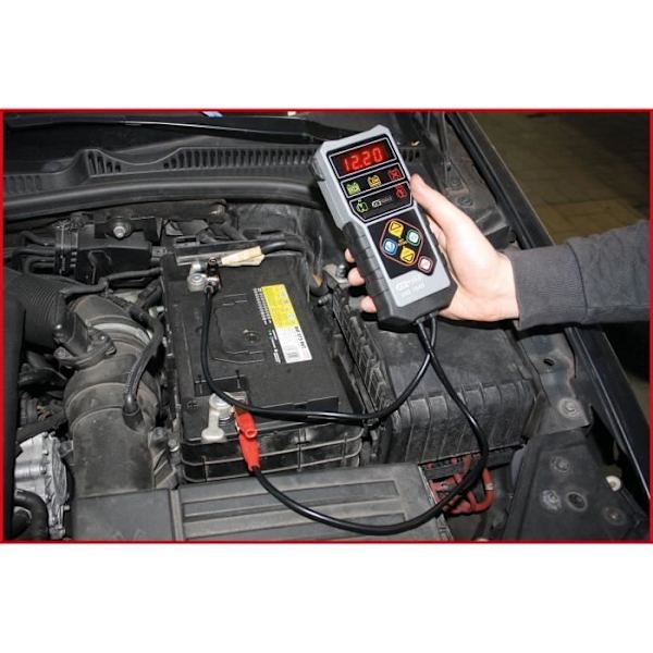 KS Tools 5501645 Digital batteri- och laddsystemtestare, 12 V - 4042146579695