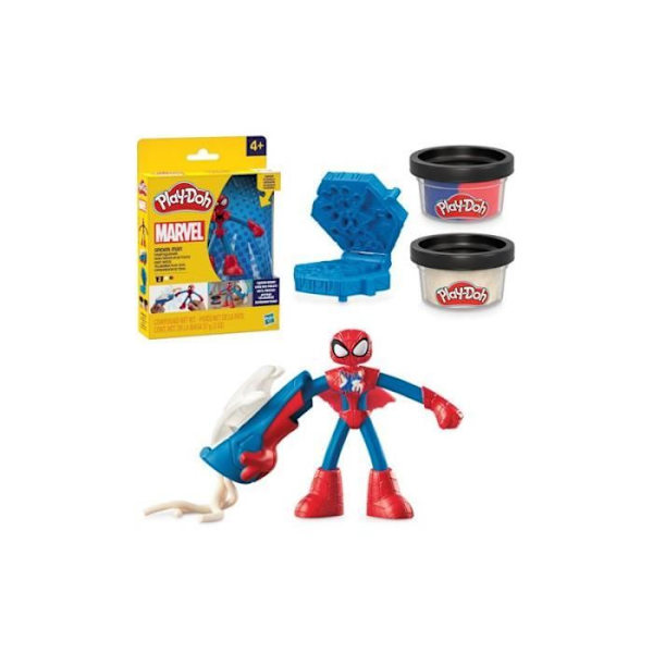 Spela Doh Modeling Clay Marvel Figure Random Model
