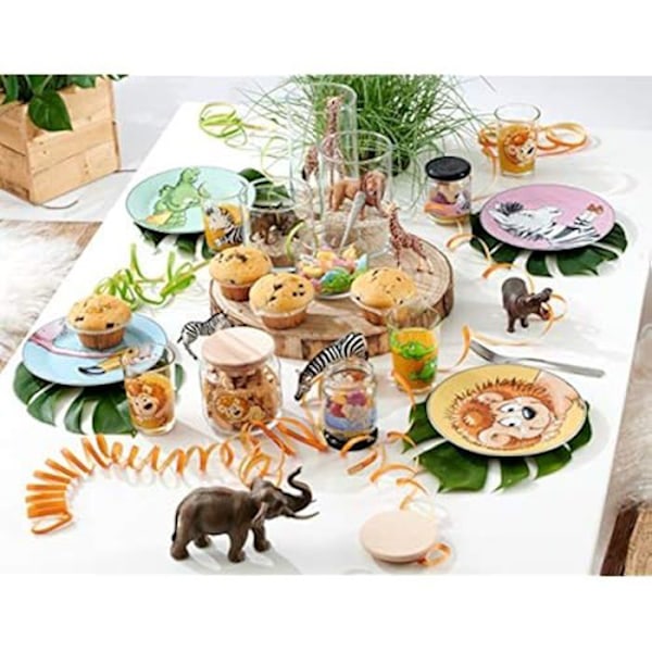 Ritzenhoff & Breker Happy Zoo Flo Barnservis 3 delar Motiv flamingo Rosa