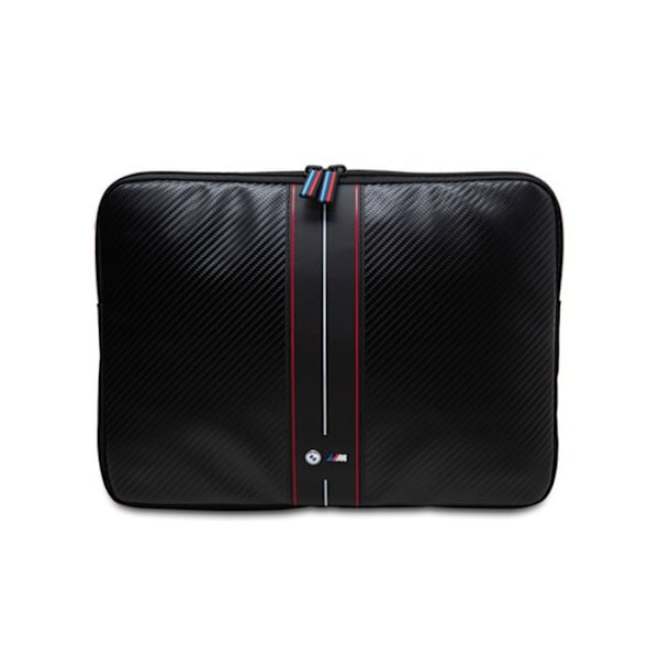 BMW Kolfiberröda ränder ärm - Etui för bärbar dator 13" / 14" (svart)