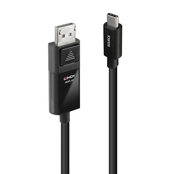 USB TYP C TILL DISPLAYPORT 1.4 ADAPTERKABEL MED HDR, 3M LINDY 43