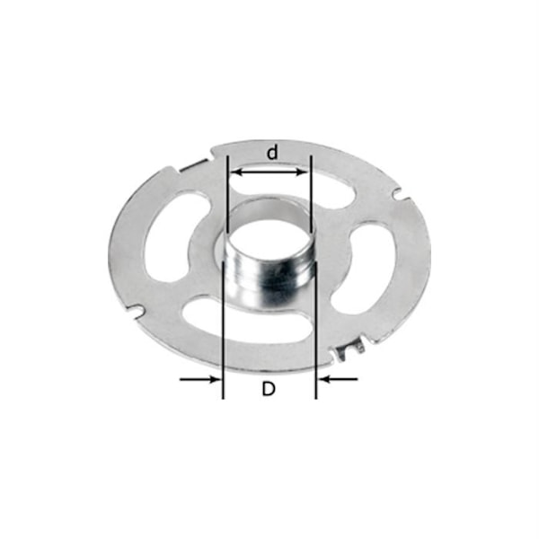 Quick-fix kopieringsring för FESTOOL överfräs - Ø 40 mm