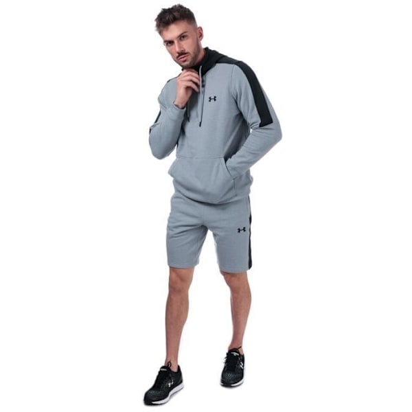 Under Armour Herr 1/2 Microthread Sweatshirt Grå Grå M
