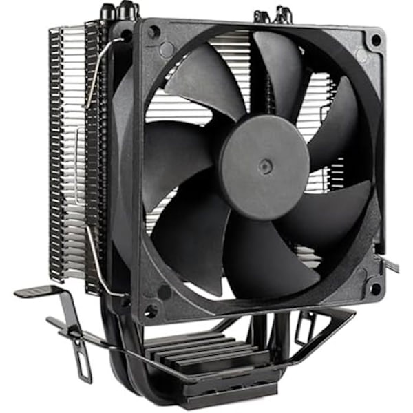 Kylare - INTER-TECH - BULK 4P90 - Kompatibel med AMD/Intel - Fläkt 92 mm - Effekt 125 W Svart