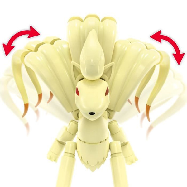 MEGA-Pokémon-Vulpix Evolution-Låda med 2 figurer och 145 delar HTH79 Flerfärgad