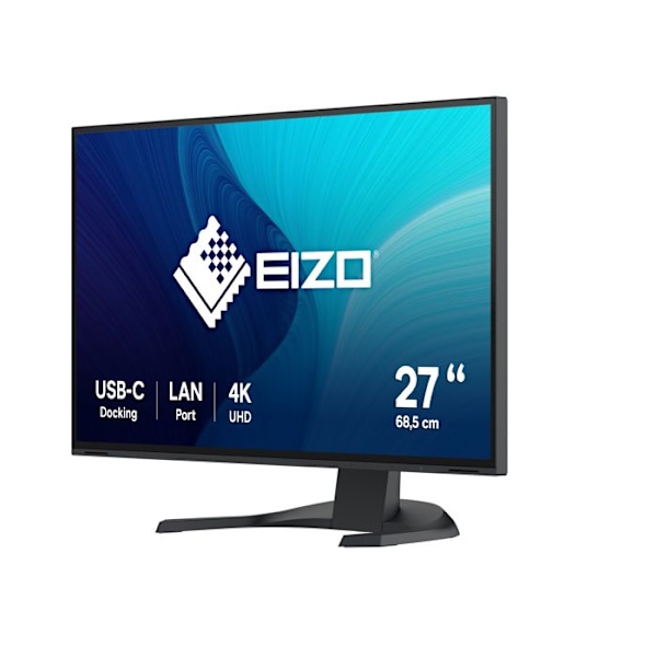 EIZO FlexScan EV2740X-BK datorskärm 68,6 cm (27") 3840 x 2160 pixlar 4K Ultra HD LCD Svart