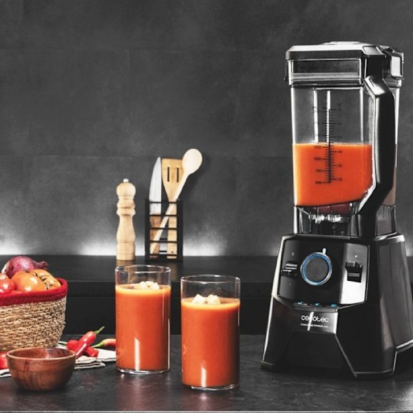 Power Black Titanium 2000 Pro Glass Blender - Cecotec - 2000 W - 8-punkts blad - 2L Tritan skål