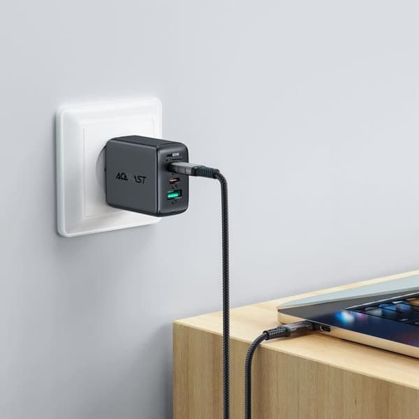 USB-C-kabel - ACEFAST - C1-09 - 5A - 1 m - Snabbladdning, USB4, PD3.1