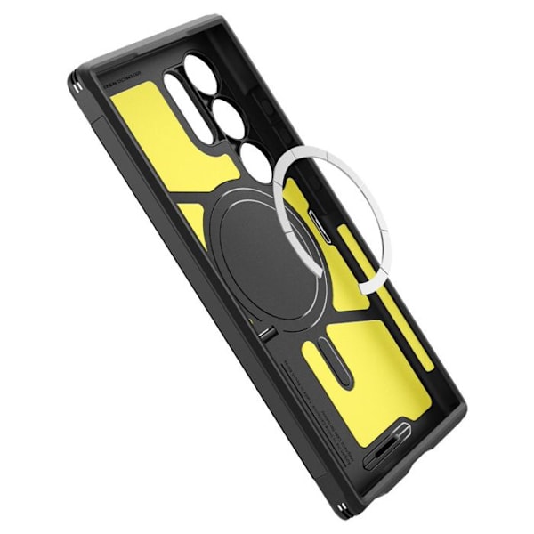Coque Spigen Tough Armor MagSafe för Samsung Galaxy S24 Ultra (Svart) Svart