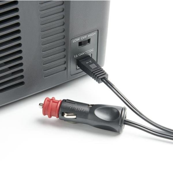 Termoelektrisk kylare 15 L DOMETIC TCX 14 ACDC 12/24/230 V Varm/Kall Grå och svart