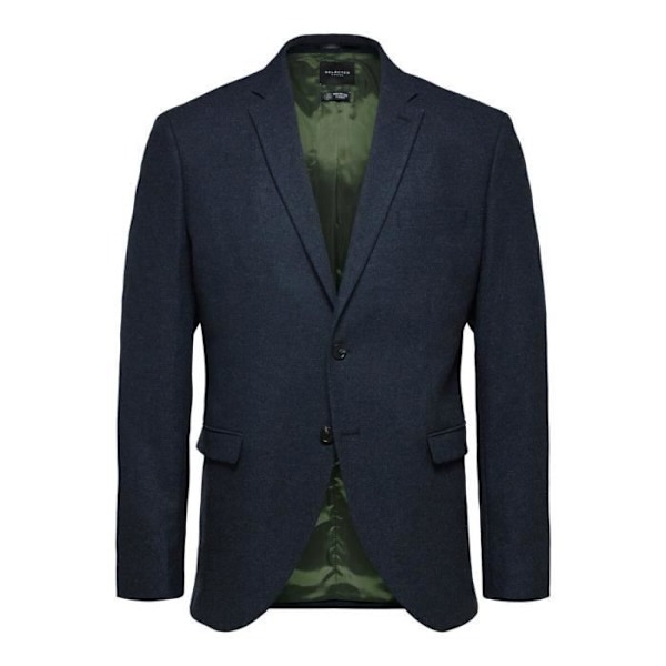 Selected slim Myloiver Blazer Jacket - medium blue melange - 58 Mellanblå melerad 44