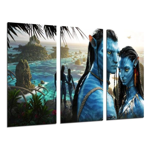 Dkorarte Modern fotografisk målning film Avatar 2 sinnen för vatten avatarer landskap, öar, vatten, 97 x 62 cm, ref. 27398