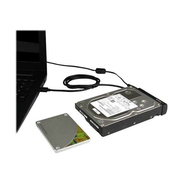 USB 3.1 (10 Gb/s) adapter för 2,5" och 3,5" SATA III 6 Gb/s hårddiskar / SSD:er - STARTECH Svart