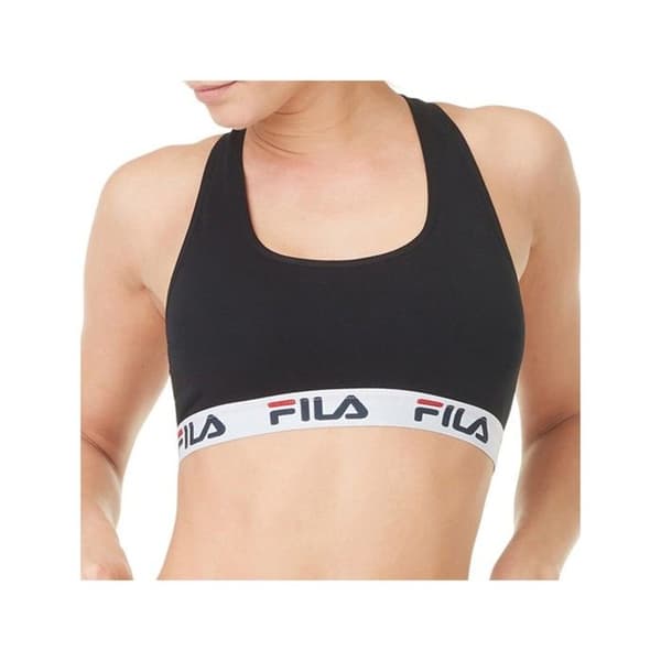 Fila Bh i bomull, 3-pack, Dam Flerfärgad S