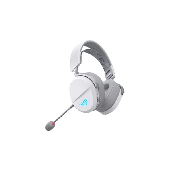 ASUS ROG Pelta White - Trådlös Gaming Headset - tri-mode-anslutning med Speednova