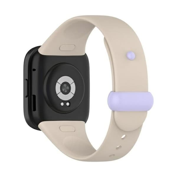 Armband Beline för Redmi Watch 3 Beige Hög Kvalitet Ergonomisk