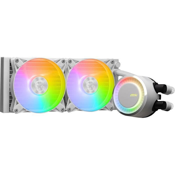 Refroidissement PC - MSI - 306-7ZW5E21-C24/306-7ZW5E24-C2 - MAG CORELIQUID E240 VIT WHITE