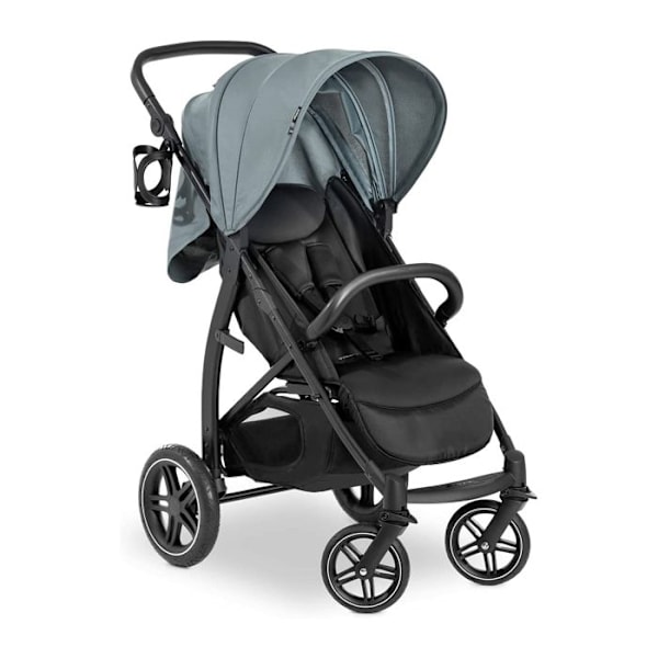 Rapid 4D Jungle Green shoppingvagn - Hauck - H-14899-SV-000-S00 - Svart - 4 hjul - Med korg Svart