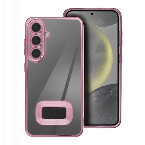 Hus - etui - strumpa Oem Coque GLAM för Samsung A56 5G pudrig rosa