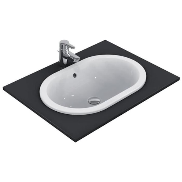 IDEAL STANDARD E504901 CONNECT Inbyggt tvättställ 62 Ovalado