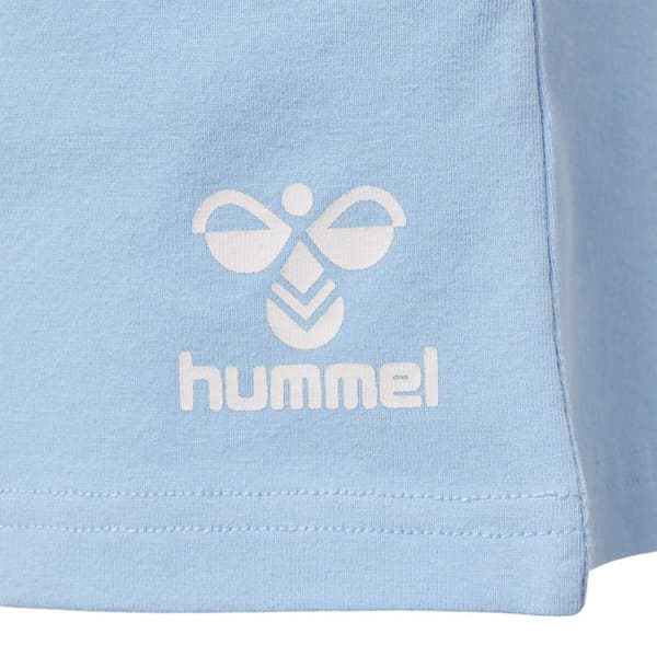 Kort kjol Hummel Flowly Ruffle cerulean 6 år