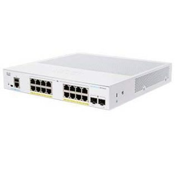 CISCO CBS350 Managed 16-ports GE Full CBS350 MANAGED 16-PORTAR GE FULL POE 2X1G SFP