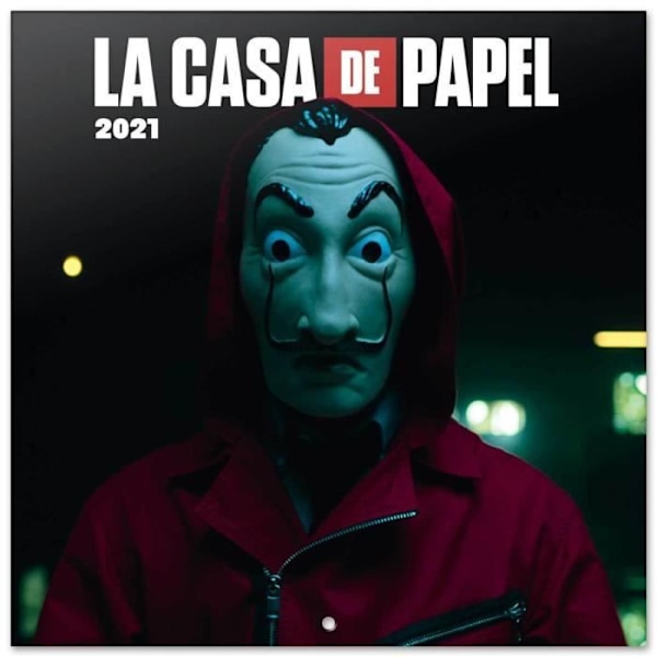 Kalender 2021 30X30 La Casa De Papel