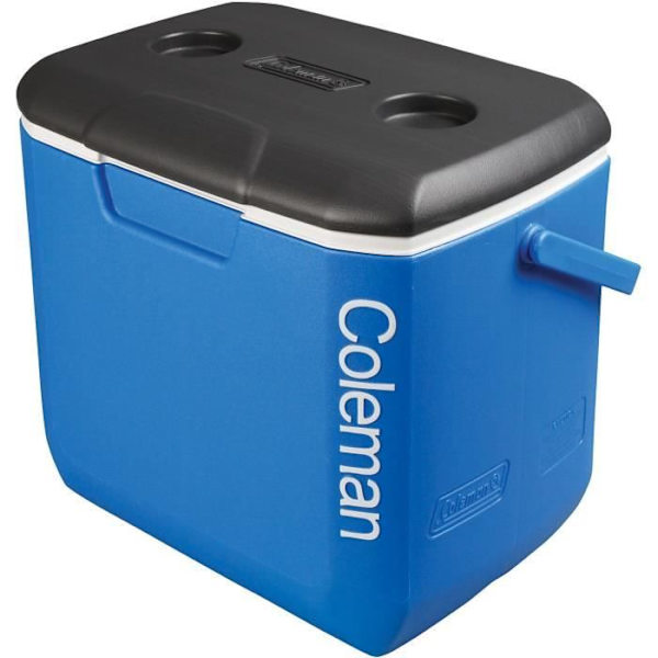 Kylbox - COLEMAN - Prestanda 30 QT - Isolering av PU-skum - 2 dagars förvaring - Kompakt Svart