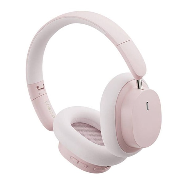 Trådlösa hörlurar Bowie D05 (A00024600413-Z1) Bluetooth 5.2, ENC-brusreducering för HD-samtal Baseus rosa